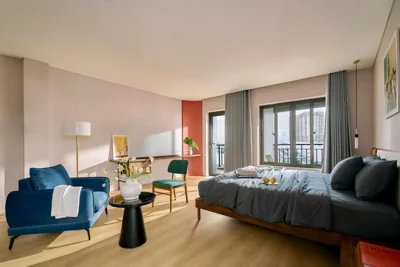 Junior Suite con balcón — Express by M Village 46 Thảo Điền, a brand of Modern Village Lifestyle
